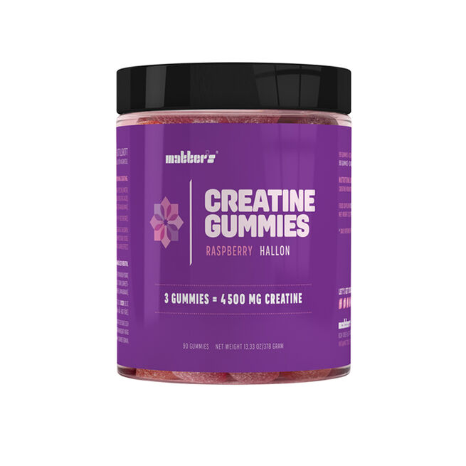 Matters Creatine 4.5g 90 Gummies Hallon Kreatin Gummies 90 st Hallon 4,5 g