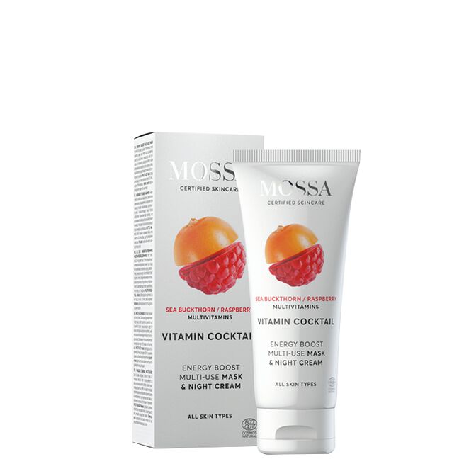 Ansiktsmask Och Nattkräm Vitamin Cocktail 60 ml Ansiktsmask Och Nattkräm Vitamin Cocktail 60 ml