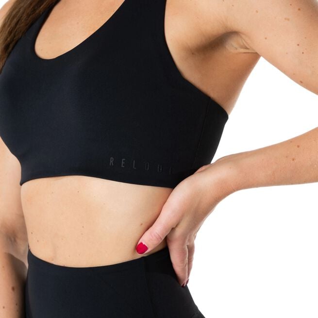 Relode Clean Top High Support, Black Clean Sport-BH High Support Svart