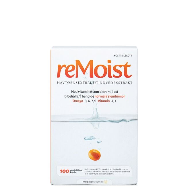 ReMoist Havtornsextrakt 100 kapslar ReMoist Havtornsextrakt 100 kapslar Apelsin