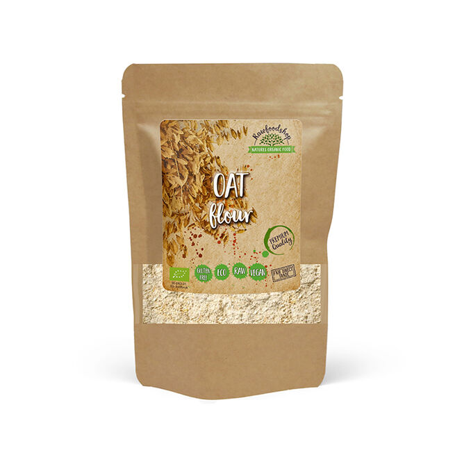 Havremjöl Glutenfritt Ekologiskt 500 g Havremjöl Glutenfritt Ekologiskt 500 g