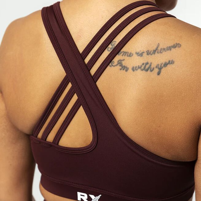 RX Performance Grace Sports Bra, Burgundy Grace Sports Bra, Burgundy