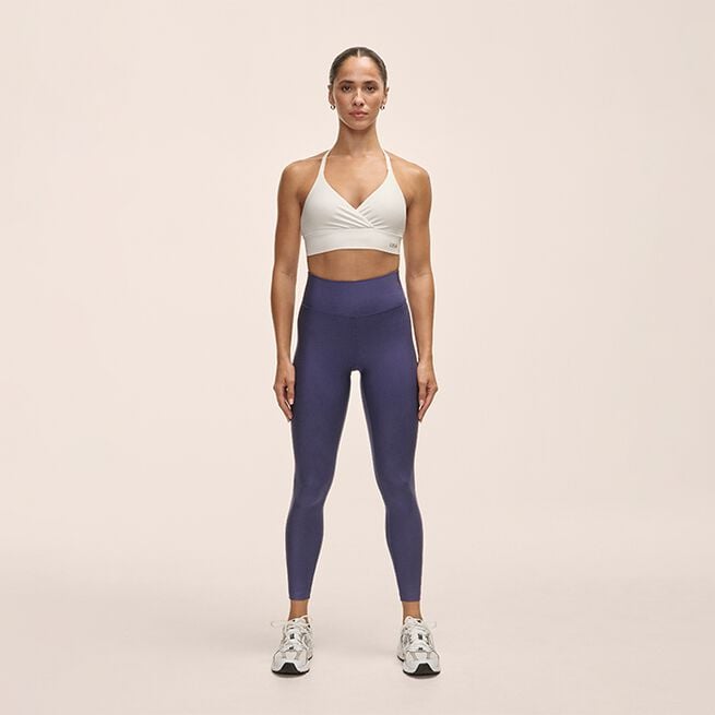 Graphic High Waist Tights, Purple Eclipse, 34  Graphic Träningstights Hög Midja Lila