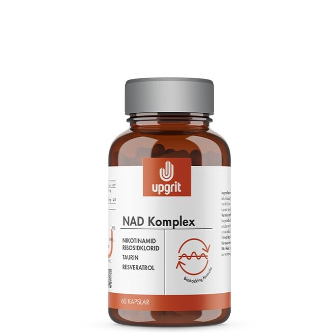 Upgrit NAD-Komplex 60 kapslar NAD-Komplex 60 kapslar