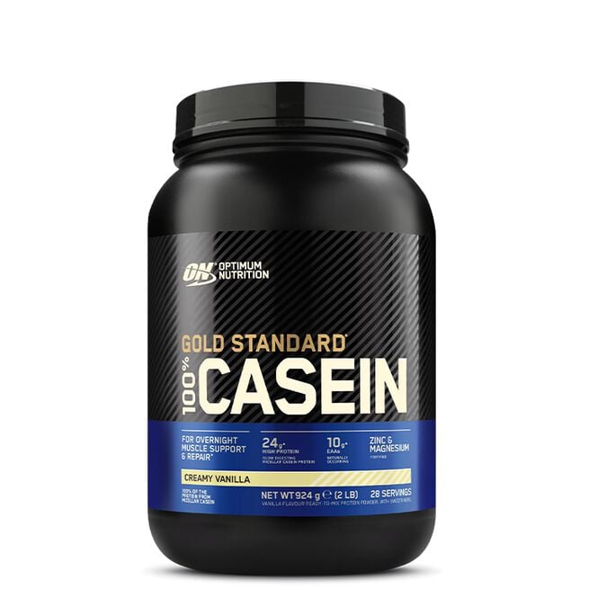 100% Casein Gold Std, 908 g, Creamy Vanilla Gold Standard 100% Kasein 908 g Creamy Vanilla