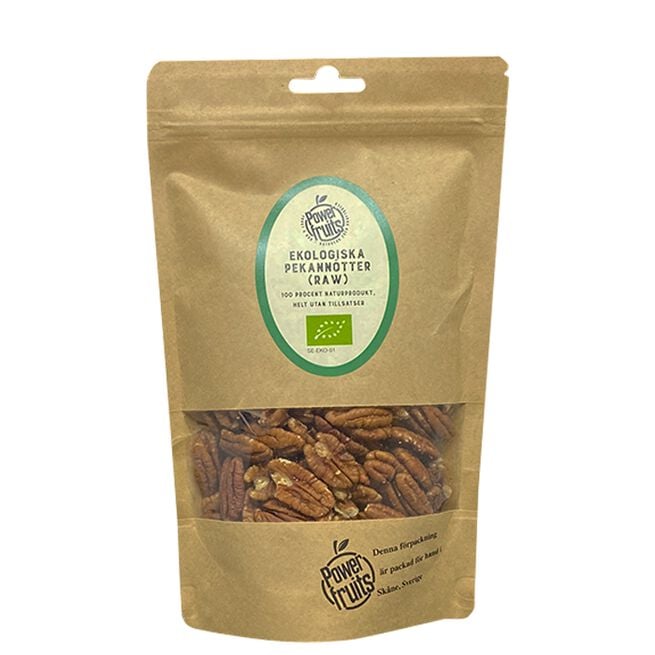 Powerfruits Ekologiska Pekannötter 250 g Ekologiska Pekannötter 250 g