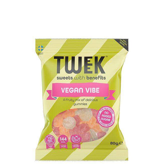 Tweek 80 g Vegan Vibe Lågkalori Godis 80 g Vegan Vibe