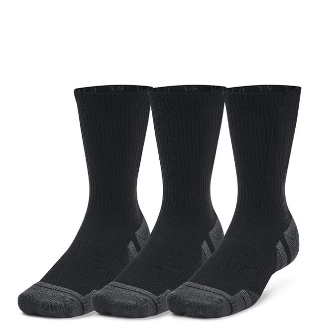 UA Performance Tech 3pk Crew, Black, L UA Performance Tech 3pk Crew, Black