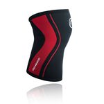 RX Knee Sleeve, 3mm, Black/Red, M 