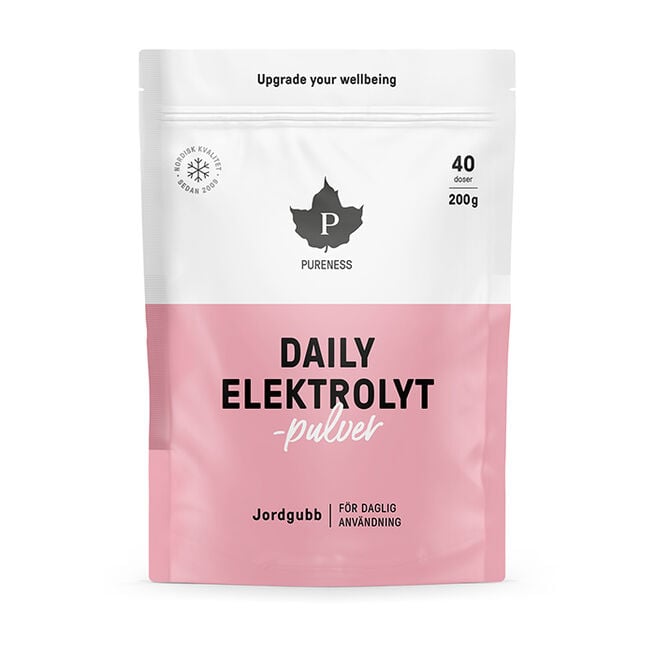 Daily Elektrolytpulver Jordgubb 200 g Daily Elektrolytpulver Jordgubb 200 g