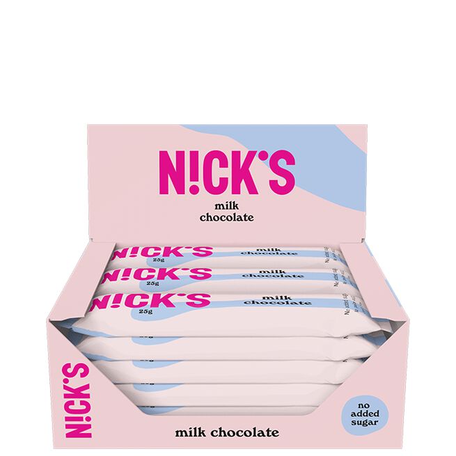 15 x NICKS Milk Chocolate 25 g 15 x NICKS Chokladbars 25 g Milk Chocolate
