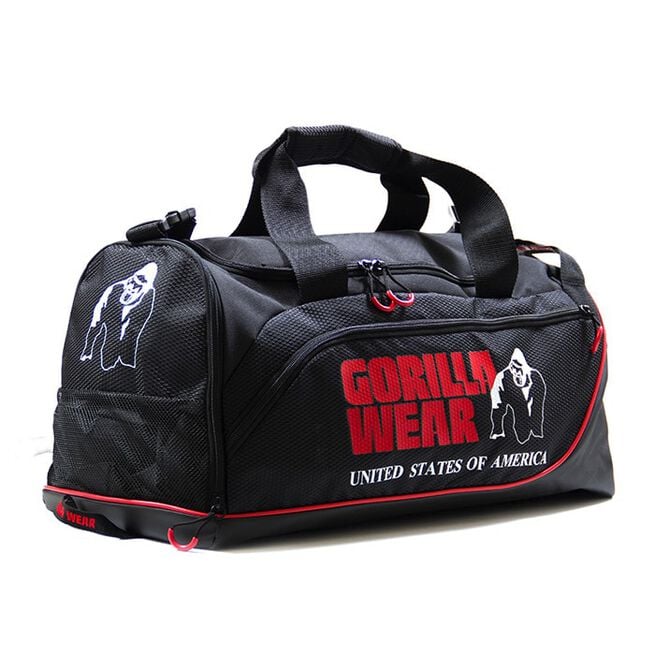 Jerome Gym Bag, Black/Red Jerome Gymväska Svart/Röd