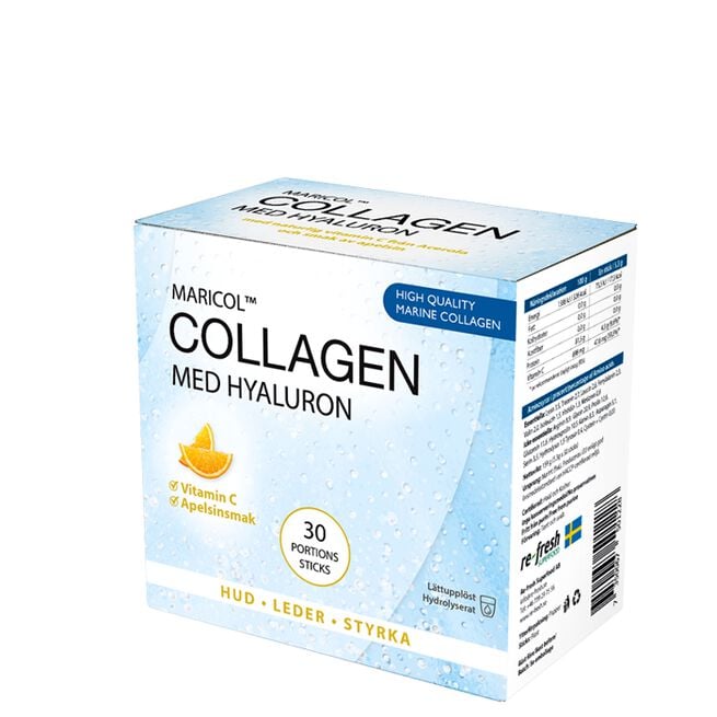 Collagen med Hyaluron + C 30 sticks 