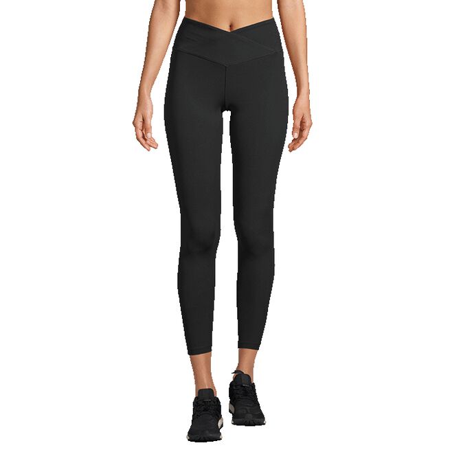 Overlap High Waist Tights, Black, 34 Overlap High Waist Tights, Black