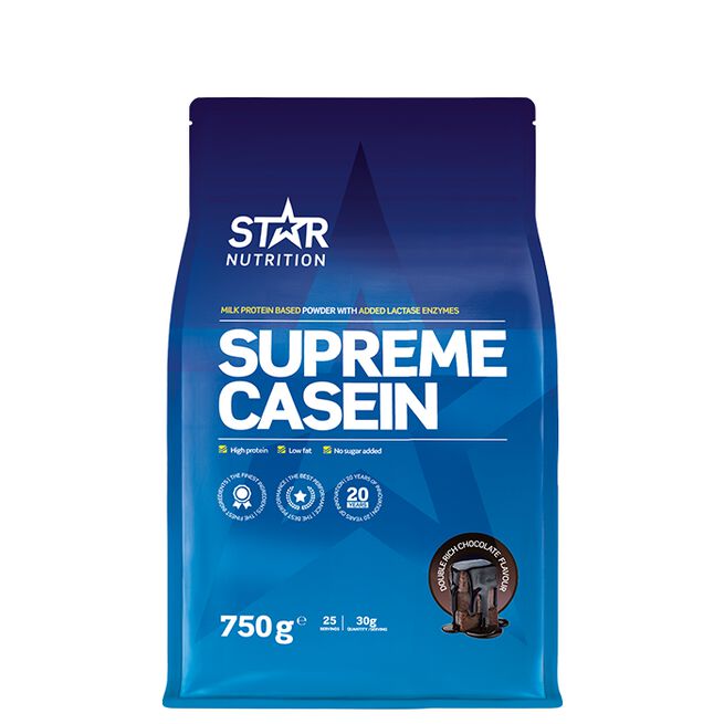 Supreme Casein Double Rich Chocolate Supreme Kasein 750 g Double rich chocolate