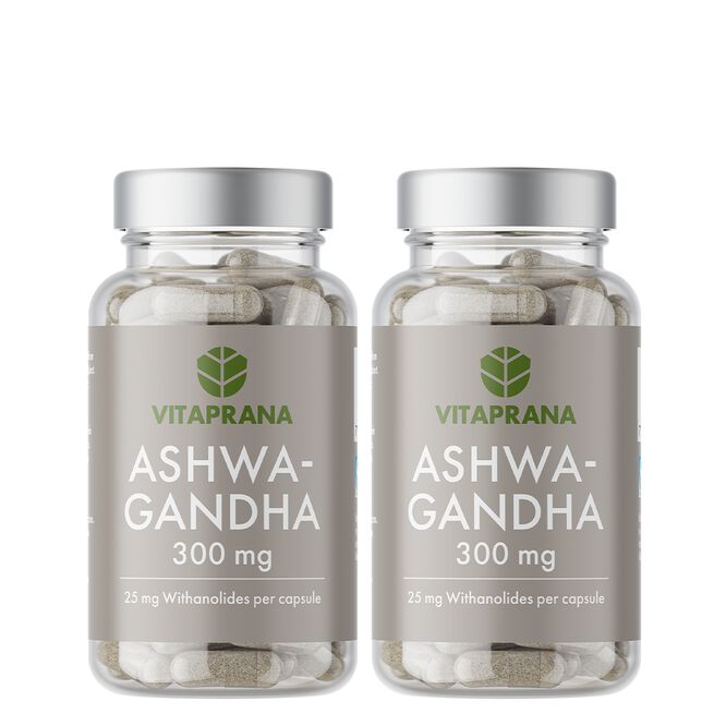 2 x Ashwagandha 300mg, 80 caps 2 x Ashwagandha 300mg, 80 caps