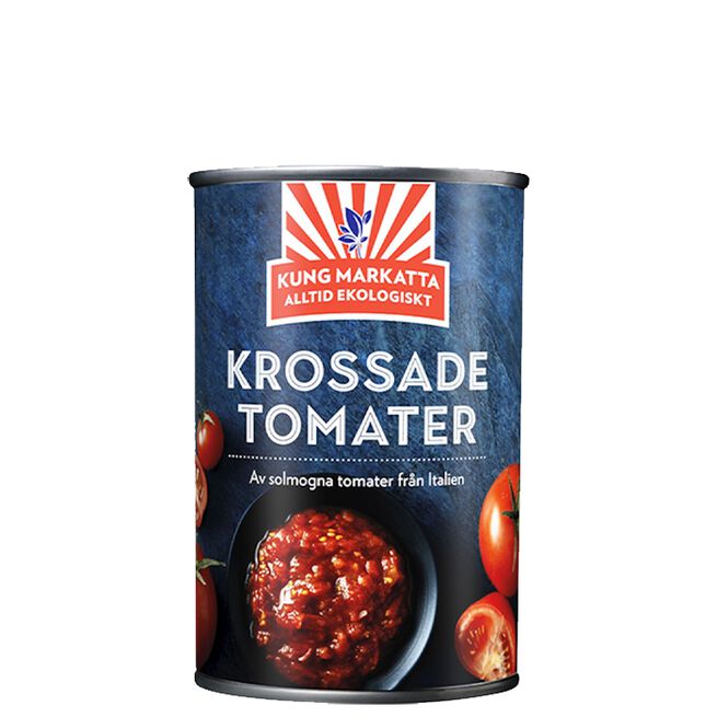 Kung Markatta Krossade Tomater KRAV, 400 g Krossade Tomater 400 g