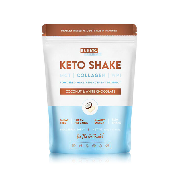 KETO Shake 500 g coconut_white_chocolate