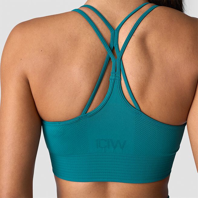 Define Seamless Sports Bra, Dusty Green, L  Define Seamless Sport-bh Turkos