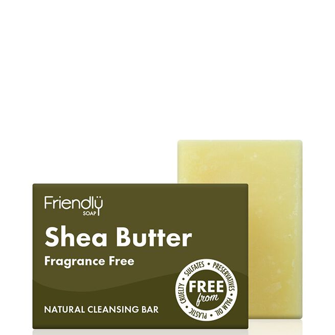 Friendly Soap Ansiktstvål Shea smör 95 g Ansiktstvål Shea smör 95 g