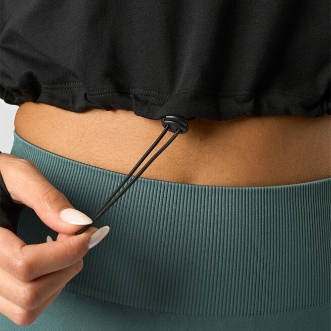 ICIW Define Cropped Adjustable Long Sleeve, Black Define Långarmad Tröja Svart