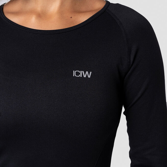 Everyday Seamless LS, Black, L  Everyday Seamless LS, Black