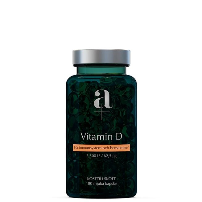 A+ Vitamin D 180 mjuka kapslar
