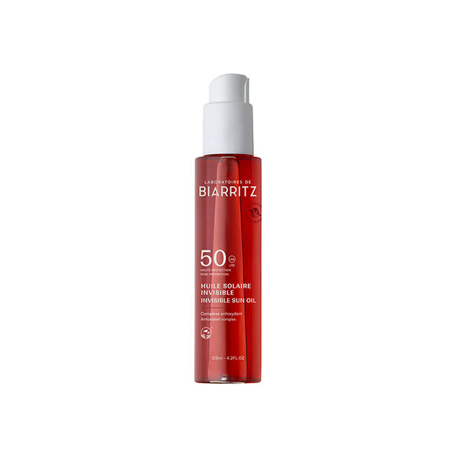 Laboratoires de Biarritz Suncare Invisible Oil SPF50, 125 ml Invisible Oil SPF30 125 ml