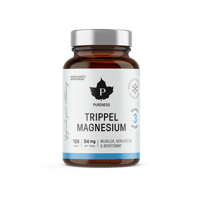 Trippel Magnesium 120 kapslar