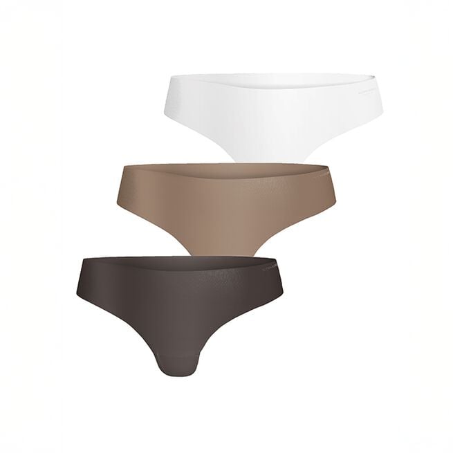Invisible Thong 3p, Multipack, XS Invisible Thong 3p