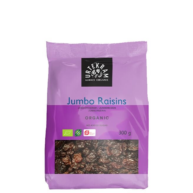 Urtekram Jumborussin 300 g Jumborussin 300 g