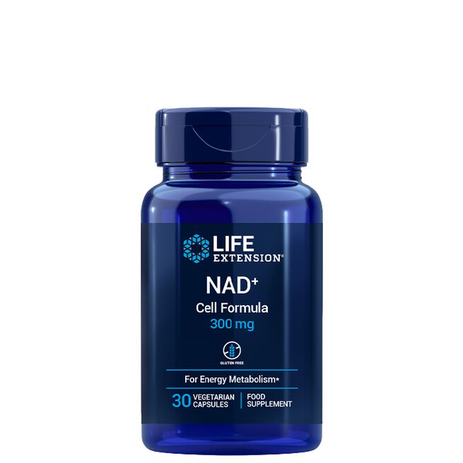 Life Extension NAD+ Cell Formula 300 mg, 30 caps