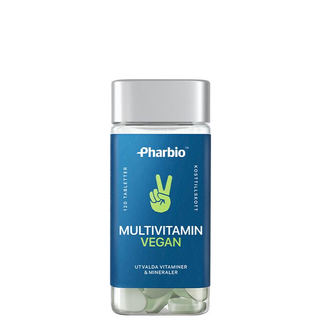  Pharbio  Pharbio 	Multivitamin Vegan 120 tabletter
