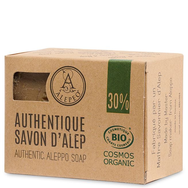 Aleppotvål 30% Lagerbärsolja 200 g Aleppotvål 30% Lagerbärsolja 200 g