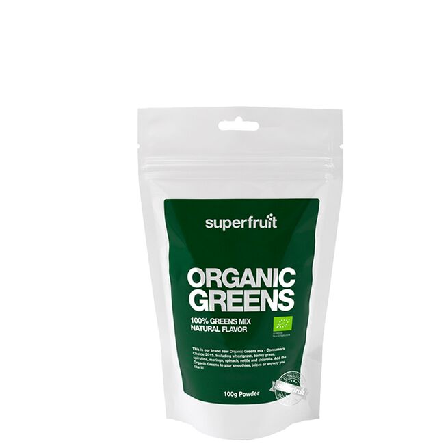 Organic Greens Pulver EKO, 100 g 