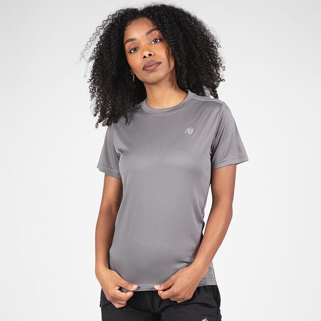 Gorilla Wear Mokena T-Shirt, Grey Mokena T-Shirt, Grey
