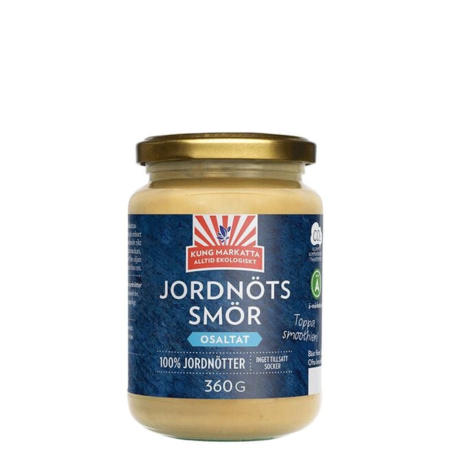 Jordnötssmör Utan Salt 360 g  Jordnötssmör Utan Salt 360 g