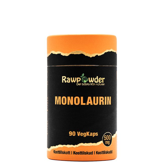 Rawpowder Monolaurin 500 mg 90 kapslar Monolaurin 500 mg 90 kapslar