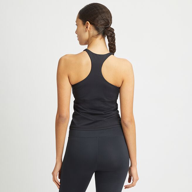 Röhnisch Jacquard Tank, Black Jacquard Linne Svart