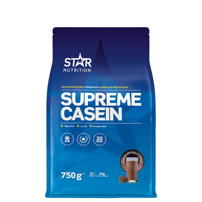 Star Nutrition Supreme Casin Chocolate milk Supreme Kasein 750 g Chocolate Milk
