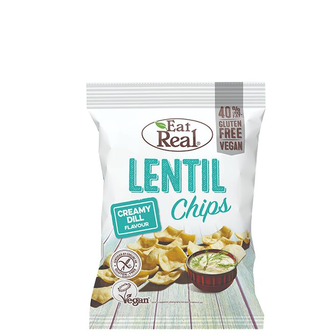 Lentil Chips creamy Dil, 113 g 
