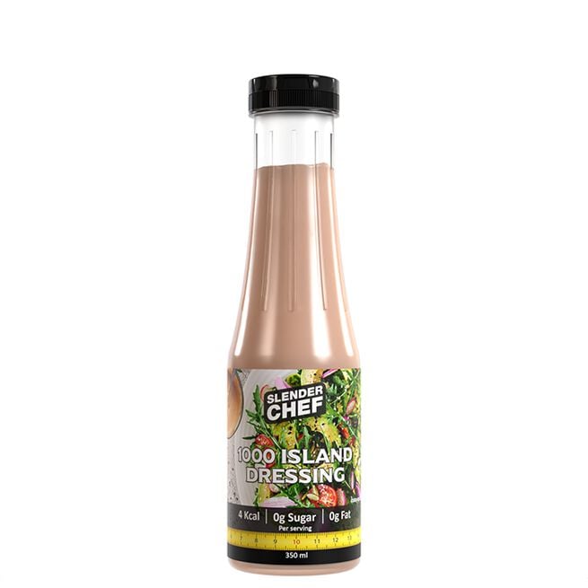 1000 Island Dressing, 350ml Slender Chef Kalorisnål sås 350 ml 1000 Island Dressing