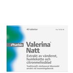 Valerina Natt, 40 tabletter 