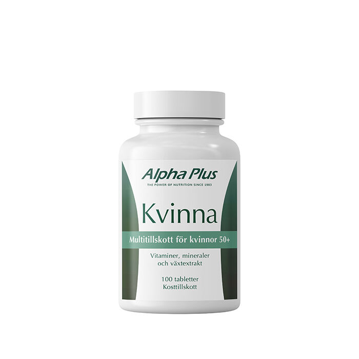 Vitaminer & mineraler Kvinna 100 tabletter