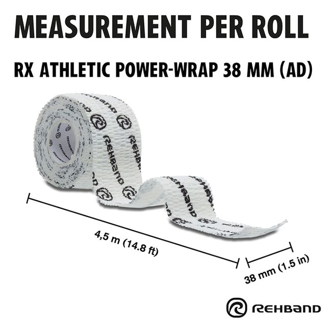 RX Athletic Power Wrap, 38mm x 4,5m