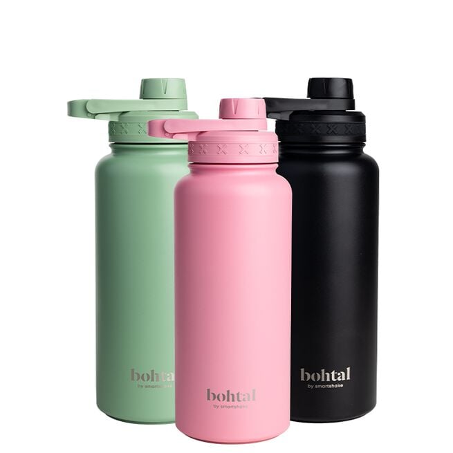 Bohtal Insulated Sports Bottle 960 ml, Black Bohtal Isolerad Sport Vattenflaska 600 ml