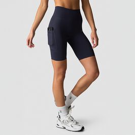 Define Seamless Pocket Biker Shorts, Navy, L  Define Cykelshorts Marinblå