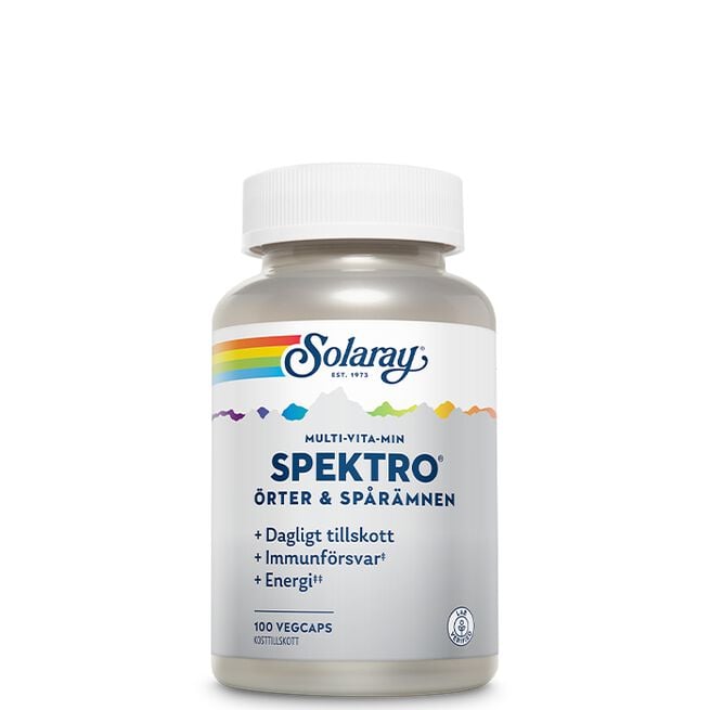 Spektro Multi-Vita-Min Solaray Spektro Multivitamin 100 kapslar
