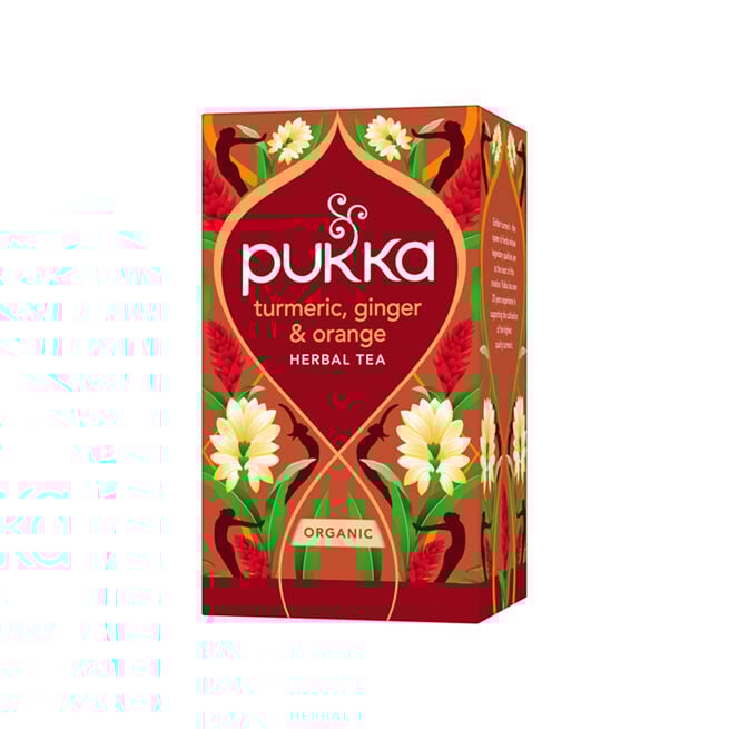 Pukka Örtte Turmeric, Ginger & Orange EKO 20 st Örtte EKO 20 st Turmeric, Ginger & Orange