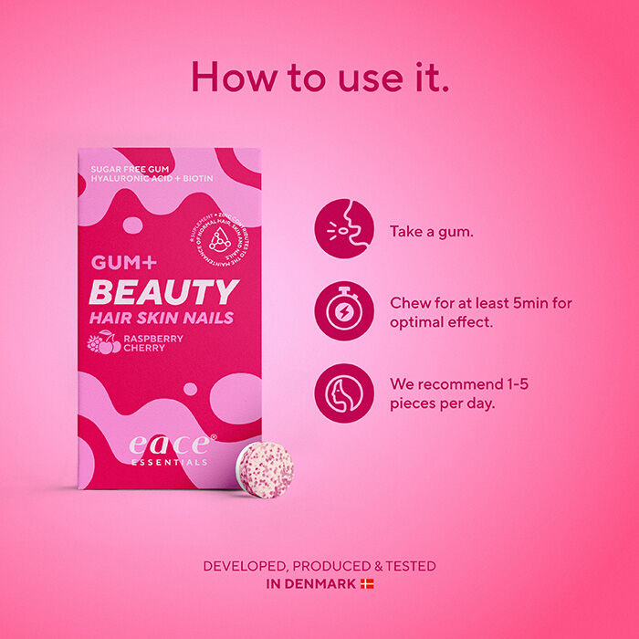 Eace Gum + Beauty Tuggummi 8 st